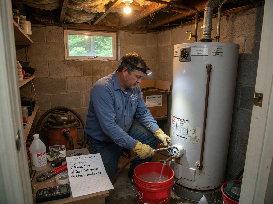 Preparing Your Water Heater For Summer Demand