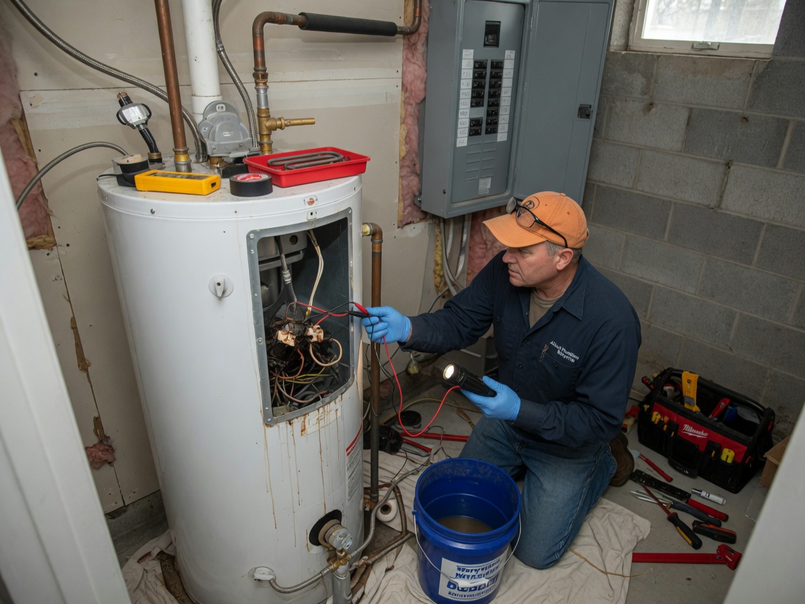 Electric Water Heater Repair in Maryville