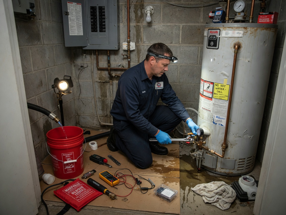 Emergency Water Heater Repair in Maryville