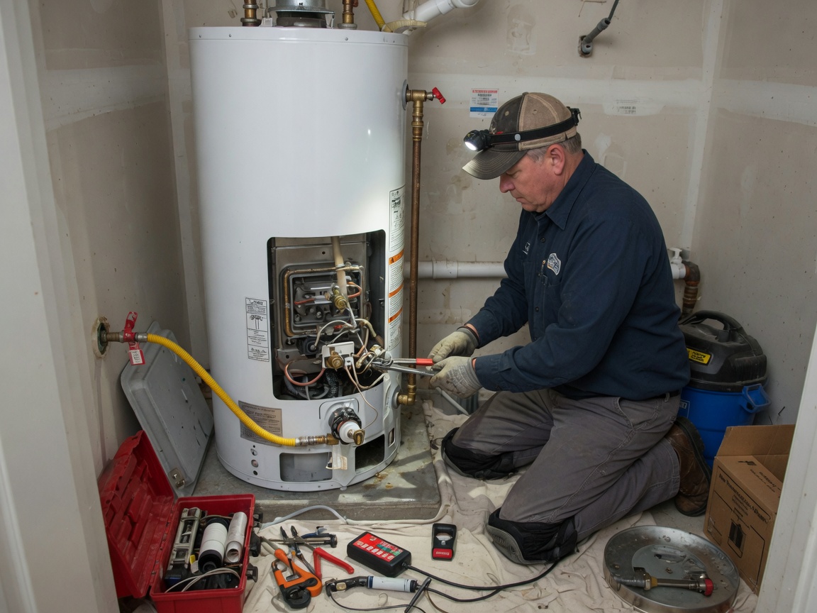 Gas Water Heater Repair in Maryville