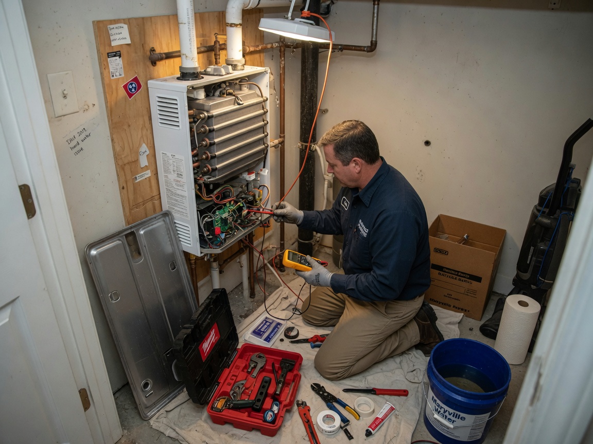 Tankless Water Heater Repair in Maryville