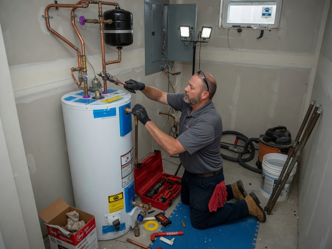 Water Heater Installation in Maryville