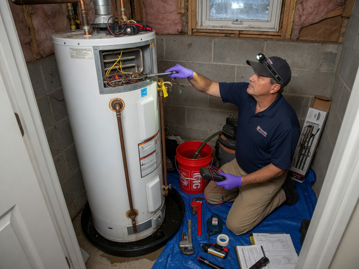 Water Heater Maintenance in Maryville